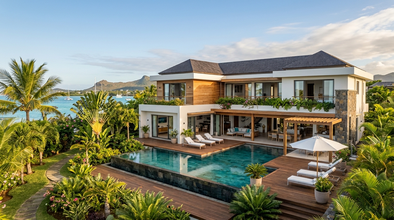 Visite guidée : une villa d'exception à l'île Maurice